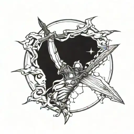 Moon And Blade Cutting Justice