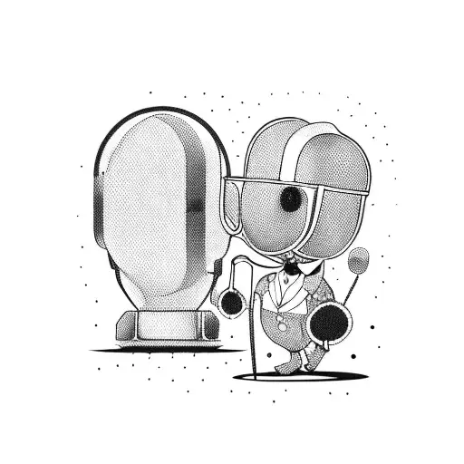 Clowns With Microphone And Money