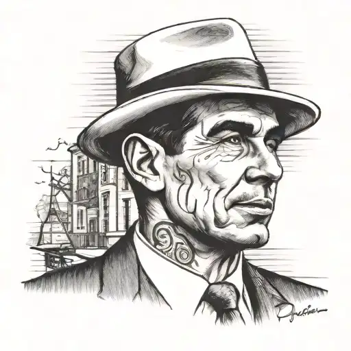 Portrait Of Lucky Luciano