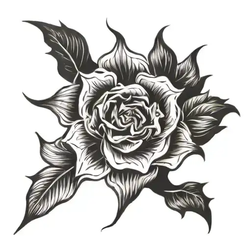 Make Me Black And White Tatoo In Zzizziboy Style