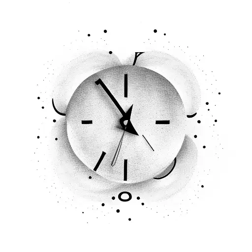 Birthclock Tattoo For 2 Kids