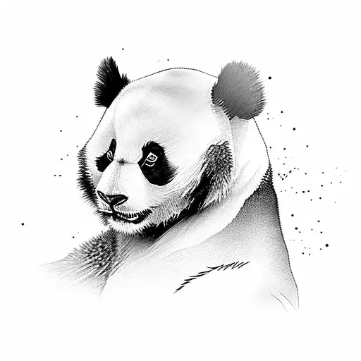 Panda On The Shoulder