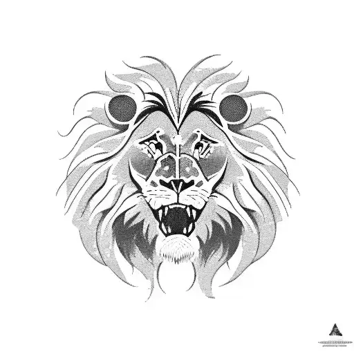 Dutch Lion And Polish Bird Fighting