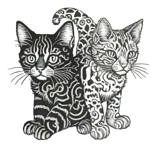 2 Headed Cat Stuffed Animal