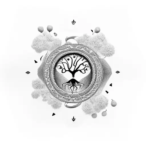 Tree Of Life With Scorpio