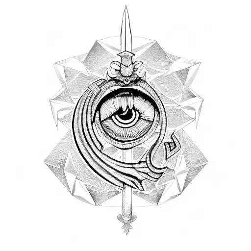 Scorpio Zodiac And Greek Evil Eye Combined