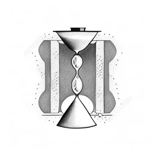 Hourglass And Edward Lorenz Chart