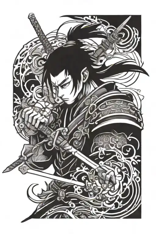 Mechanical Anime Samurai