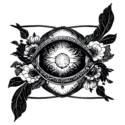 A Omega Sangrando Day Symbol