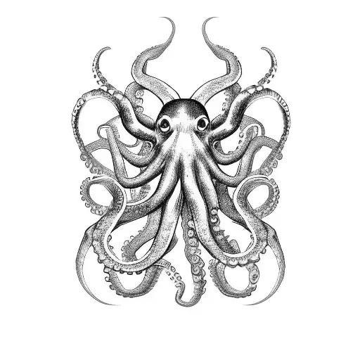 Octopus Fighting Spider