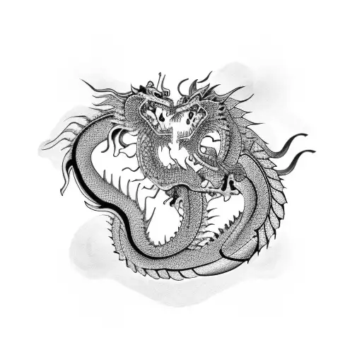 Chinese Dragon Full Length