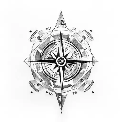 Across Combined With A Compass