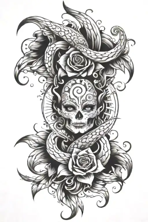 Pezhvak By Baby Leg Sleeve Tattoo Design Featuring