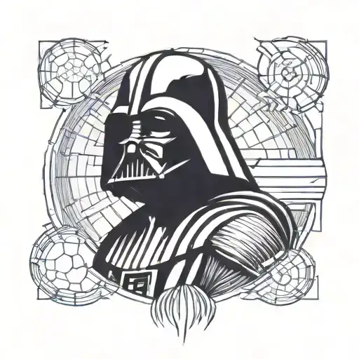 Darth Vader On The Death Star