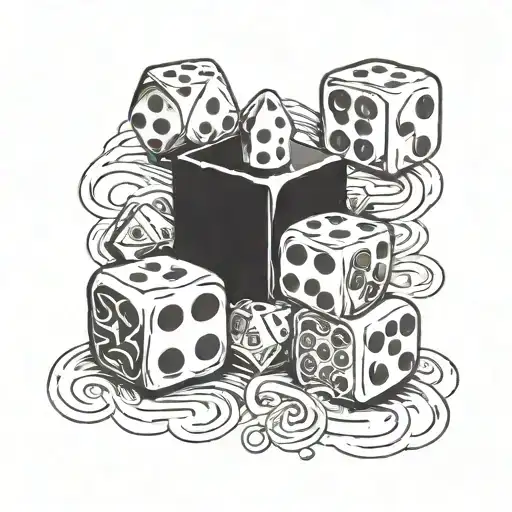 A Dice Don't Hear Don't Speak Don't See You