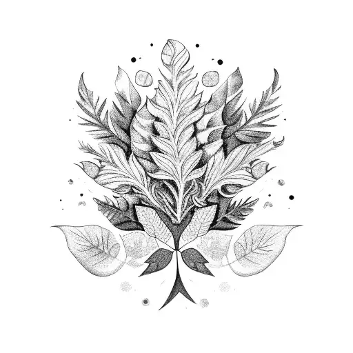 A Video Game Controller Made Of Nature Elements Like Leaves And Flowers