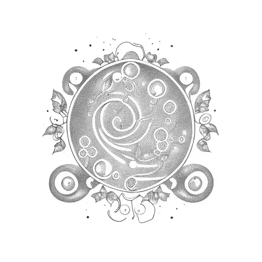 Family Vine With Bubbles