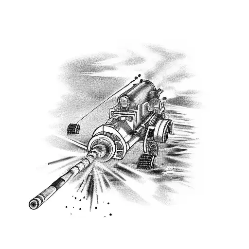 World War 2 Mortar Firing With '4 Sherman And 47 Mustang