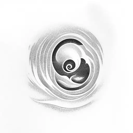 A Ocean Wave On Wrist