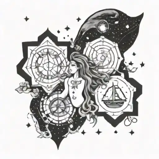 Libra Protecting Leo And Taurus Constellation