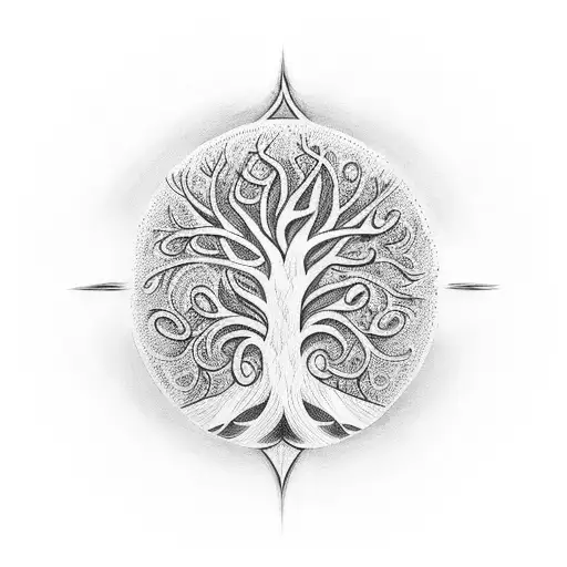 Tree Of Life Infinity Sign