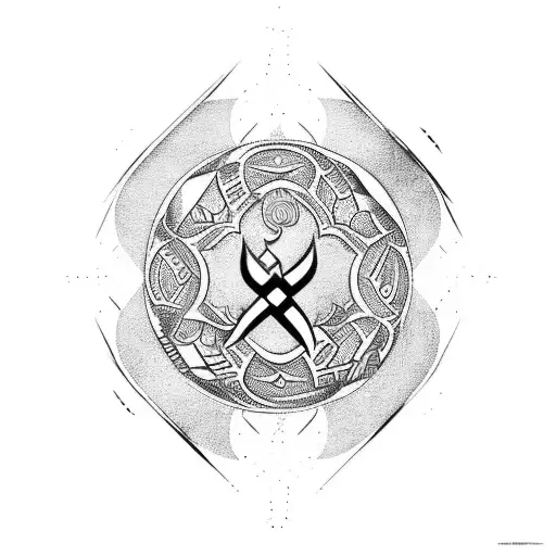 Incorporate A Traditional Trader Symbol With The Word 'Nephew' In A Unique Font