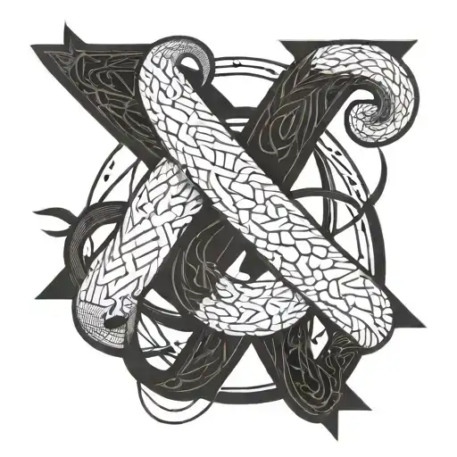 Cristiano Signature Symbol Intertwined