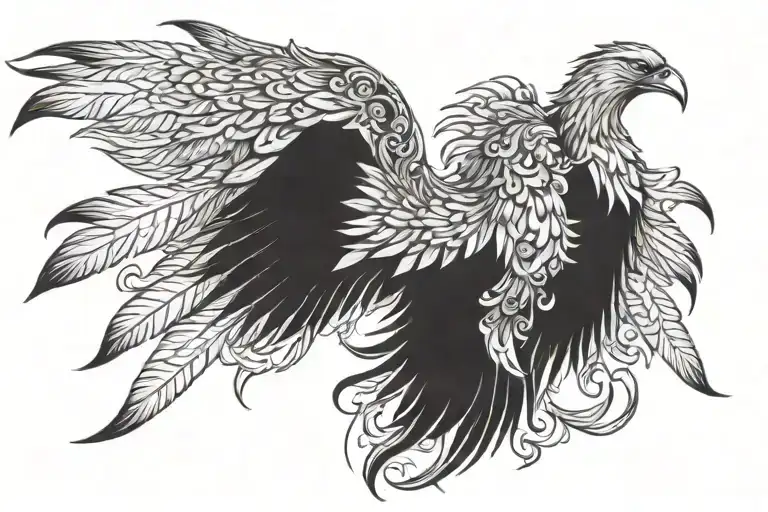 Pheonix Bird Wings