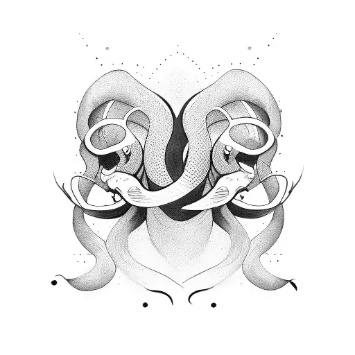 Best Friend Tattoo Of Snake Female And Male