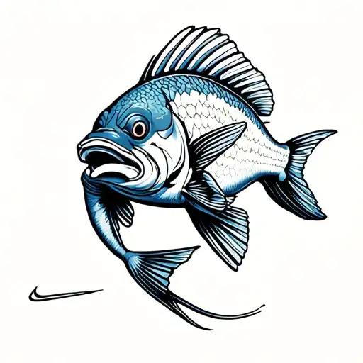 Fish With Legs And Nike Shoes