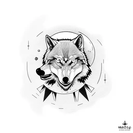 Moon Rose Wolf Clown