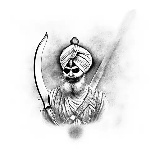 Sikh Warrior Spooky