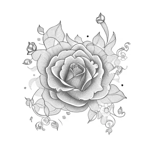 A Motivational Quote Written In Elegant Script Intertwined With Delicate Floral Designs