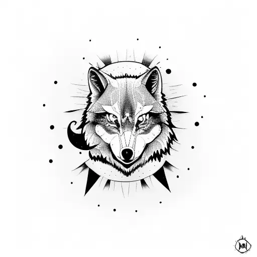 Moon Rose Wolf Clown