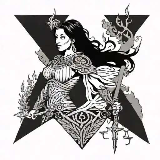 Woman Warrior Spirituality Nature Inspired