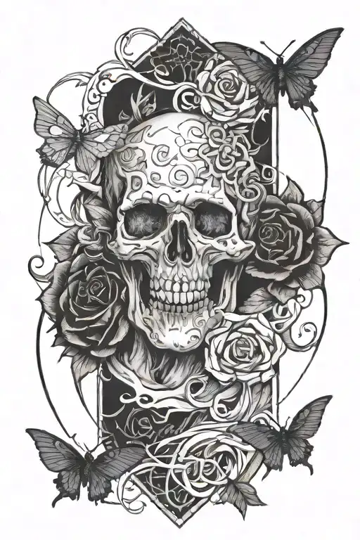 Black And Grey Christian Horror