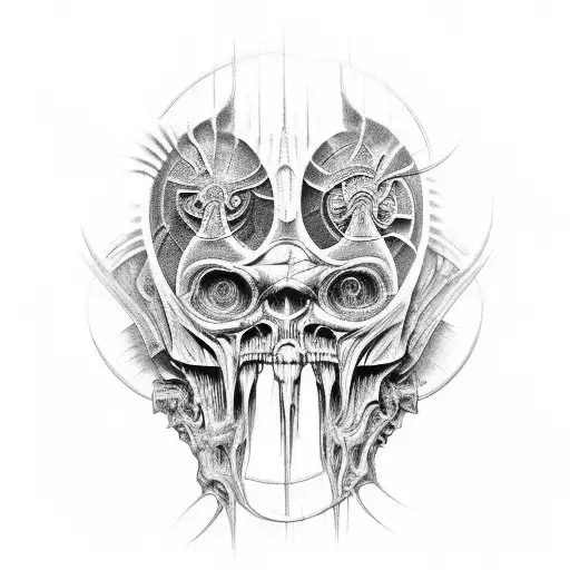 He Giger Biomechanics Dark