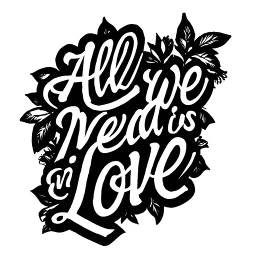 All We Need Is Love En Letras