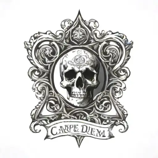 Carpe Diem & Momento Mori In The Infinity Symbol
