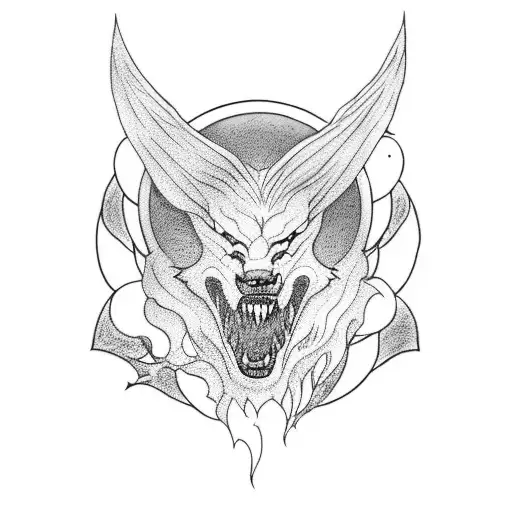 Fenrir Eating The Moon