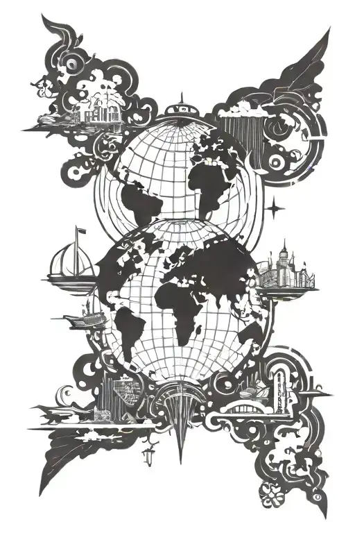 The World Is Yours And A World In The Background