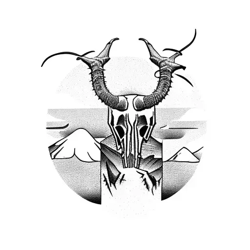 Desert Scene Texas Long Horn Skull Road Runner Sunset Mountains Hawk Saguaro Cactus Whole Arm Sleeve