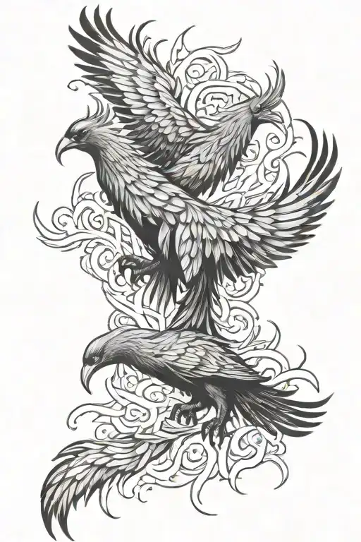 Phoenix And Craw Fighting