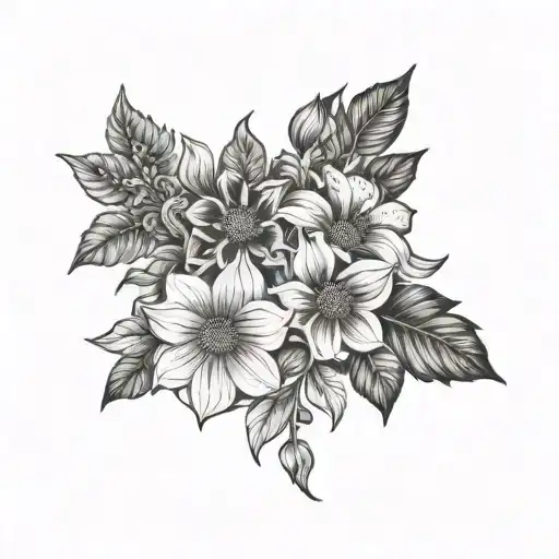 Birth Month Flower Bouquet