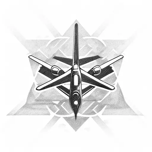 Airplane Outline Of Cessna