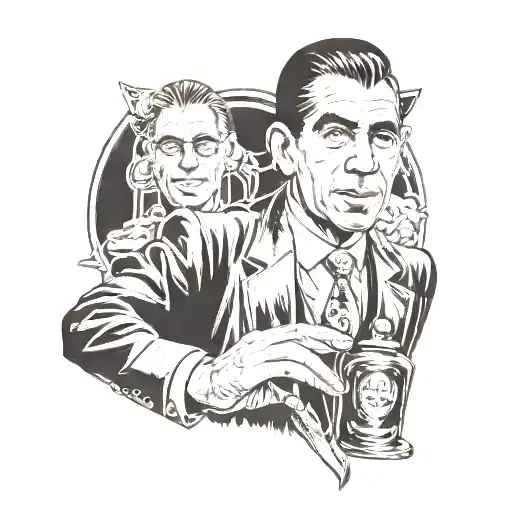 Portrait Of Lucky Luciano