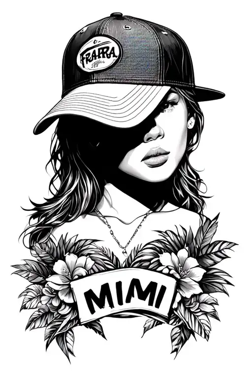 Frara Love For Caps And A Miami Hurrancas Cap