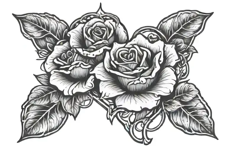 Love With Rose Intertwined