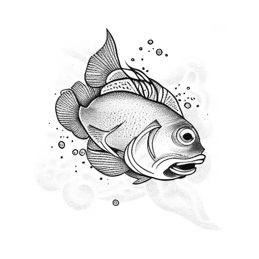 School Of Fish Swimming