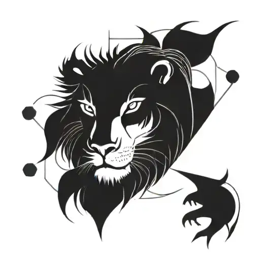 Leo And Piscus Zodiac Symbols